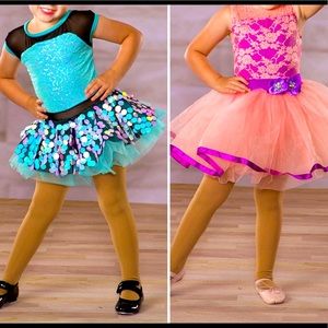 Dance Costumes 6/6x
